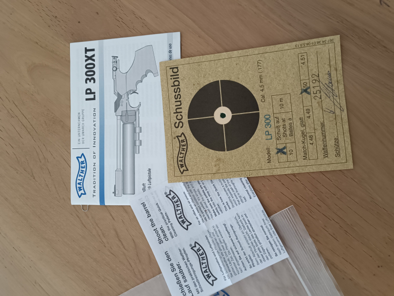 Walther LP 300 XT – imaginea 5