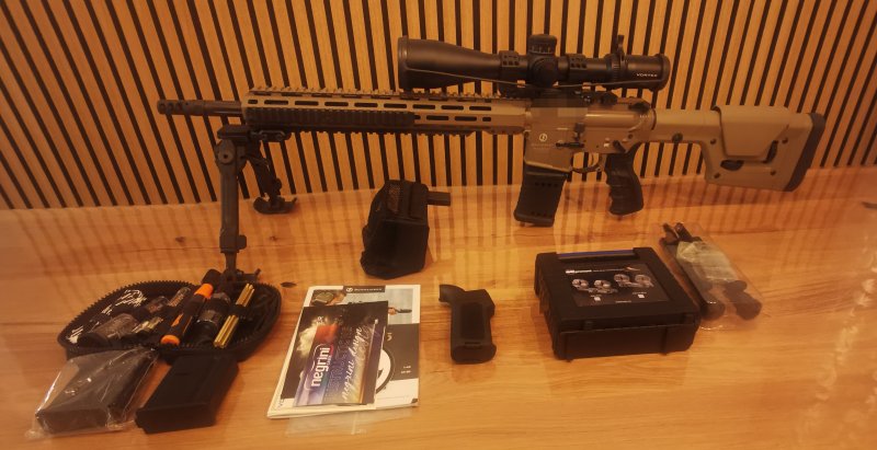 Schmeisser AR15 DMR 18 .223 Rem + KOMPLETT PAKET – Bild 2