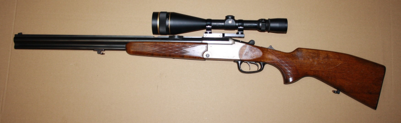 Bockbüchsflinte Blaser ES80 im Kal. 12/70 & 5,6x50R Mag. mit ZF Leupold Vari-X III 6,5-20x50 – Bild 1