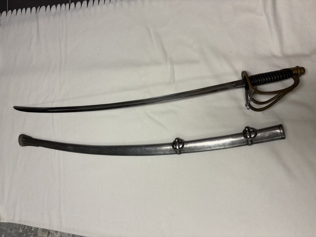 Amerikanischer Kavalleriesäbel M1860 – Ames Manufacturing Co. – 1862 – US Civil War – Bild 1