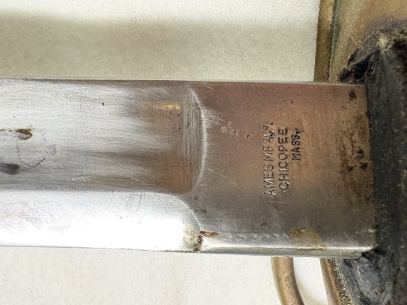 Amerikanischer Kavalleriesäbel M1860 – Ames Manufacturing Co. – 1862 – US Civil War – Bild 5