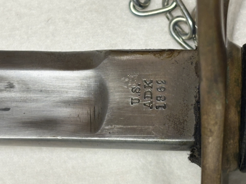 Amerikanischer Kavalleriesäbel M1860 – Ames Manufacturing Co. – 1862 – US Civil War – Bild 4