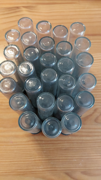 Pulverröhrchen aus Glas – εικόνα 1