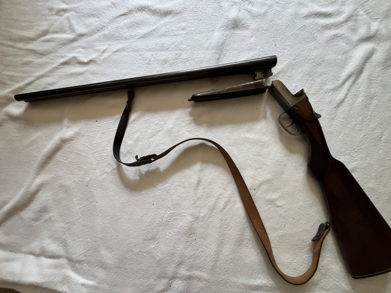 Doppelflinte 16/70 MAT France Querflinte – Bild 1