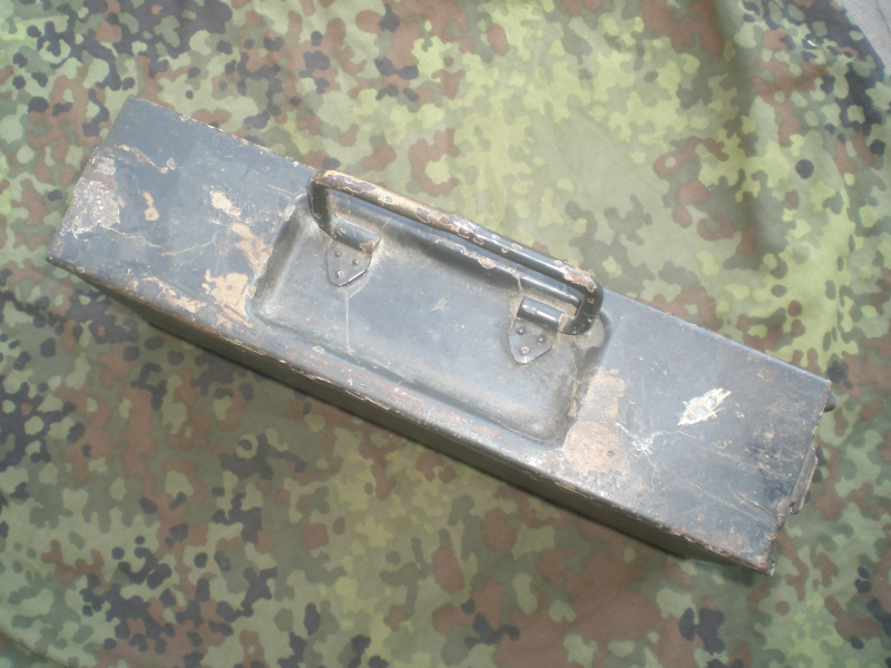 MG Gurtkasten für MG 34 und 42 originel Farbe 2. Weltkrieg – Bild 2