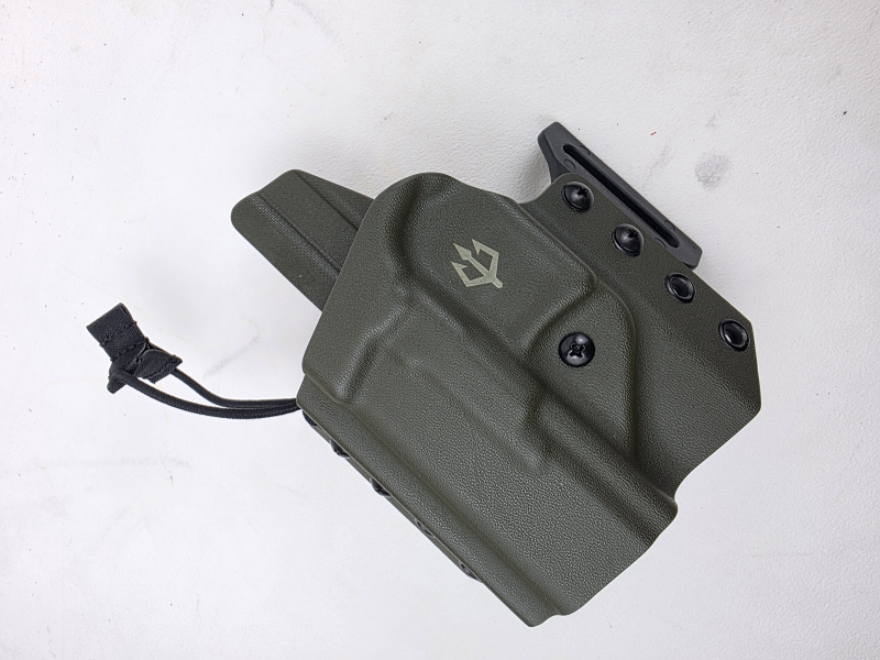 Holster Black Trident für Walther PDP F-Series Links inkl. Magazintasche – Bild 4