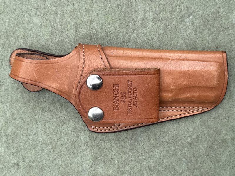 Bianchi Holster #3S, für Pistole .45ACP, z.B. 1911er – Bild 2
