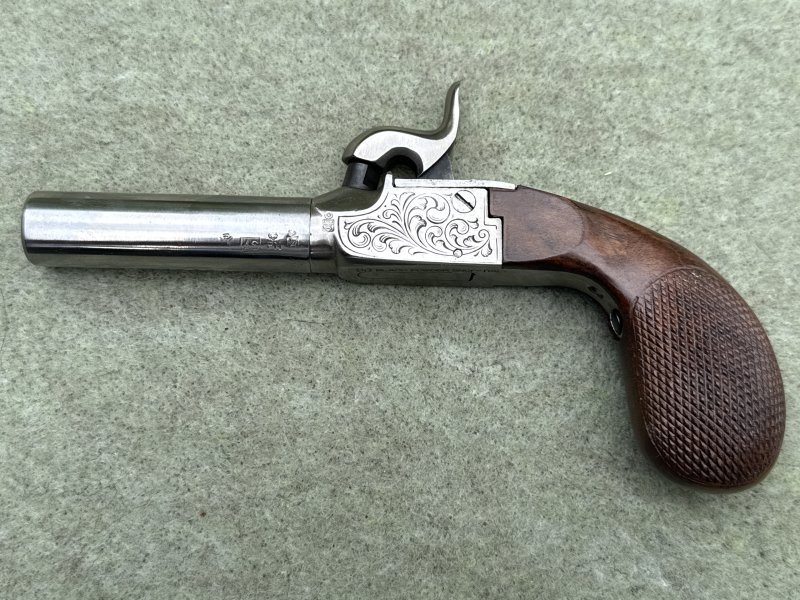 Pedersoli Derringer, Liegi Luxus, Kal.44, Schwarzpulver – Bild 3