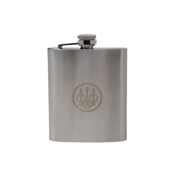 BERETTA Flachmann aus satiniertem Metall 175ml/Gewicht 120Gramm/12cmx9cmx2cm/Fans,Sammler/NEU! – Bild 1