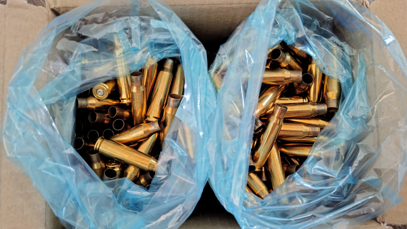 Ca. 3,1kg RWS Hülsen .308 Win - einmal abgeschossen – Bild 1