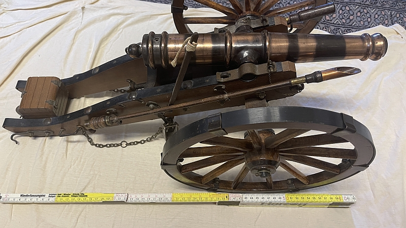 Schwarzpulver Kanone, Vorderlader – Bild 3