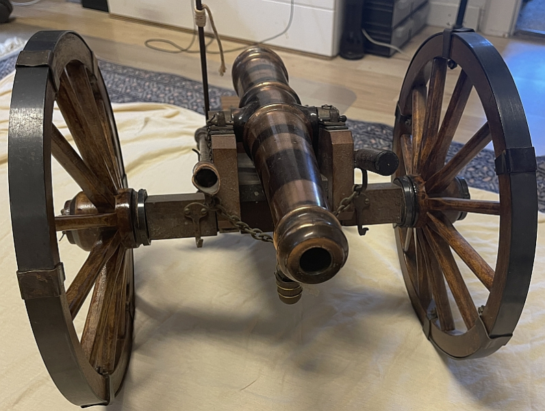 Schwarzpulver Kanone, Vorderlader – Bild 2