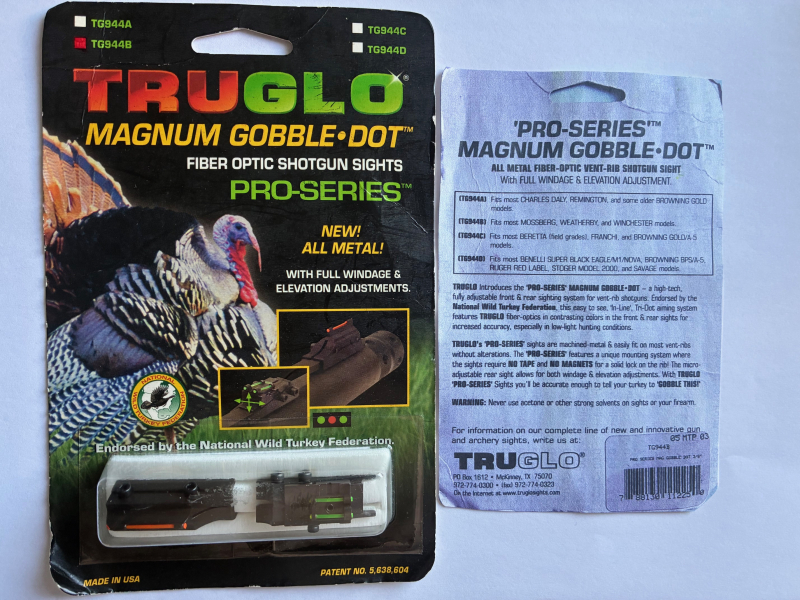 TRUGLO Magnum Gobble Dot Visier (Shotgun-Visierung) – Bild 1