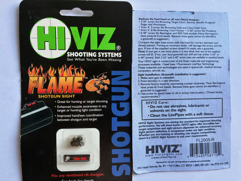 HI VIZ SHOOTING SYSTEMS vorderes Rotpunktvisier – Bild 1