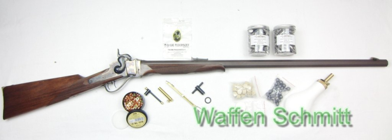 Hinterlader-Gewehr Pedersoli Sharps 32“, Kaliber .54Black Powder. TOP-Zustand!!! – Bild 1