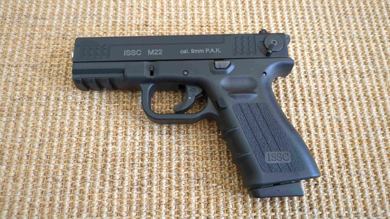 Pistole ISSC M 22 Kal. 9mm PAK – Bild 2