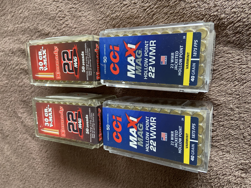 Munition 22MAG – stampa 1