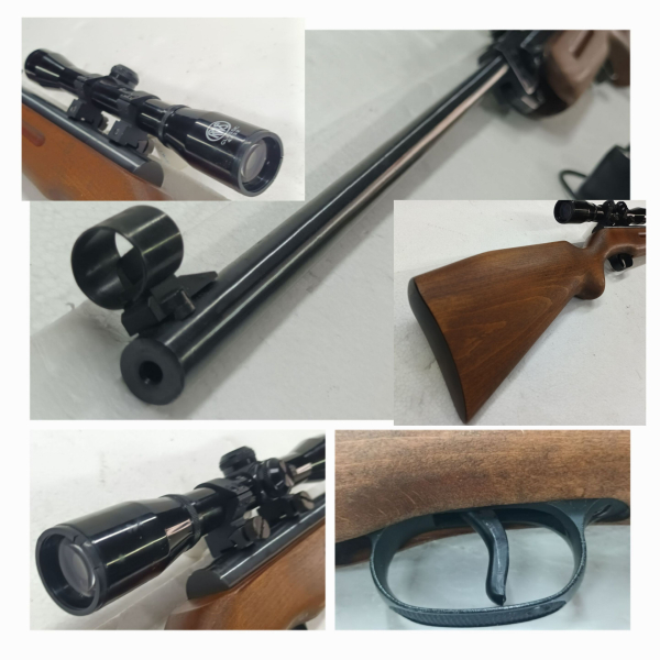 Weihrauch HW 50 ___ Luftgewehr + Zielfernrohr 4x32 RWS __ KEIN ROST __ Volle Schussbereitschaft – Bild 3
