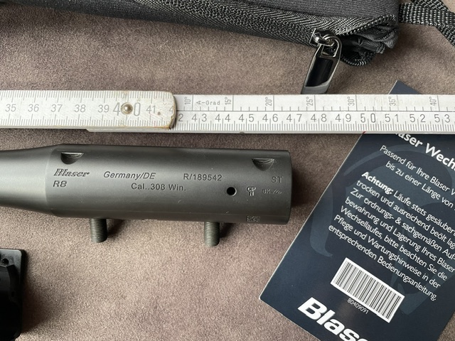 Wechsellauf 308Win Blaser R8 mit Mündungsgewinde – Bild 4