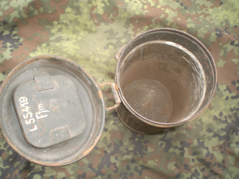 Wehrmachts Gasmaskendose 2. Weltkrieg – Bild 3