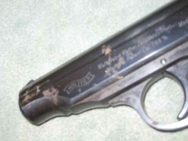 Pistole Walther,, Waffenfabrik Zella-Mehlis, Thür., Mod. PP, 7,65 – Bild 4