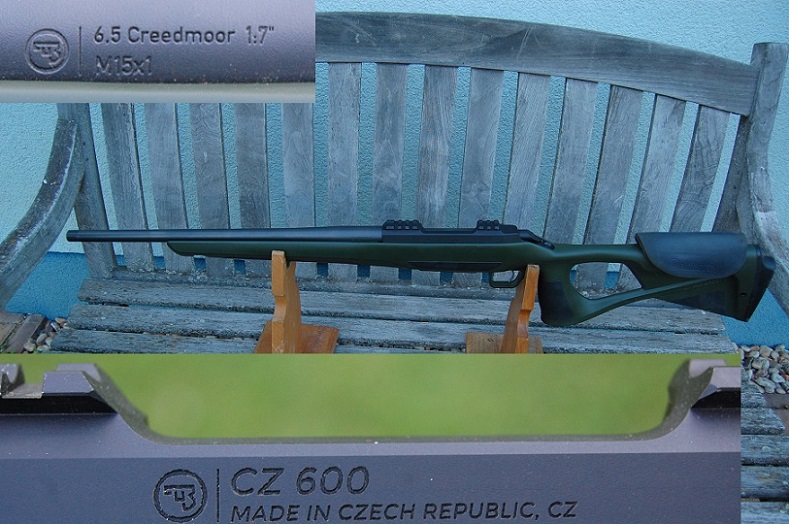 CZ 600 in 6,5 Creedmoor Schalldämpfergewinde – Bild 2