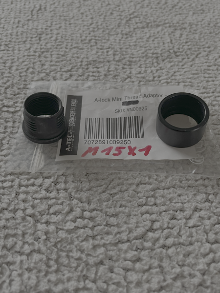 A-Tec Mini Adapter M15x1, A-Lock – Bild 1
