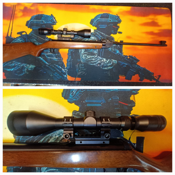 DIANA LG 24 __ Luftgewehr __ Kal. 4,5 (.177) __ LG + ZF 3-12x50 __ GERINGE GEBRAUCHTSPUREN __ TOP – Bild 1