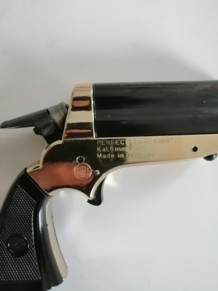 Maverick Derringer Perfecta Mod. G 100 im Kal. 6mm Platz! ANSCHAUEN !!!!! – Bild 3
