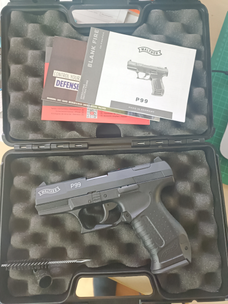 Schreckschusspistole Walther P99 ungeschossen – Bild 1