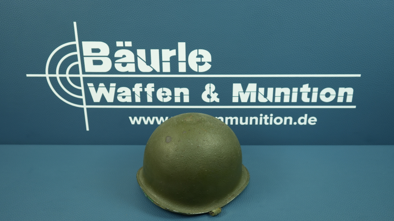 M1 Stahlhelm original US Armi mit Innenleben und Tarnbezug – Bild 1