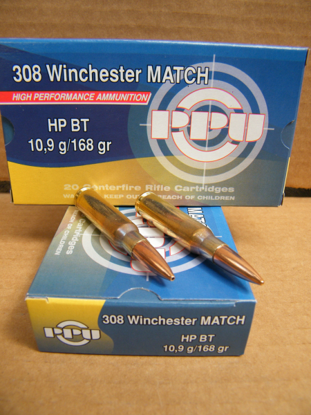.308/168grs HPBT Matchline PPU 20 stk. A-496 – Bild 1