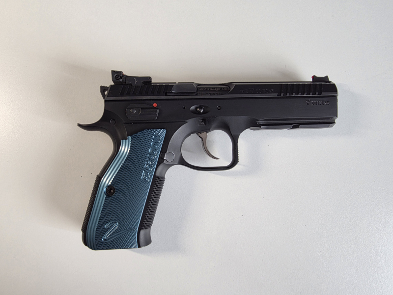 CZ Shadow 2 - Blau - SA/DA Kal. 9 mm - aus erster Hand – Bild 2