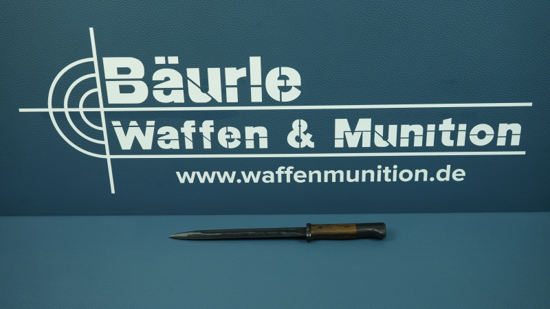 Bajonett K98 zweiter Weltkrieg / WK2 mit WAA Stempel - überarbeitet – Bild 1