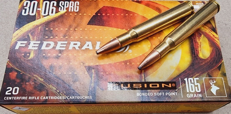 .30-06/165 grs. Federal Fusion 20 stk. No: 3006FS2 – Bild 1