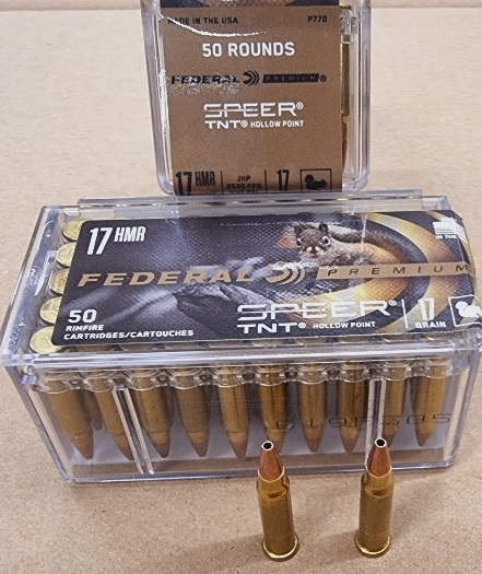 .17 HMR 17grs Federal Speer TNT 100 Stk. #P770# – Bild 1