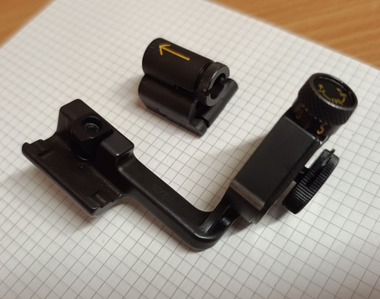 W&F Diopter für K31 Schweizer kleine Irisblende – Bild 2