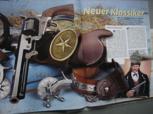 Visier - Heft : ** Perkussions-Revolver Colt Navy M 1851 von USFA ** – Bild 1