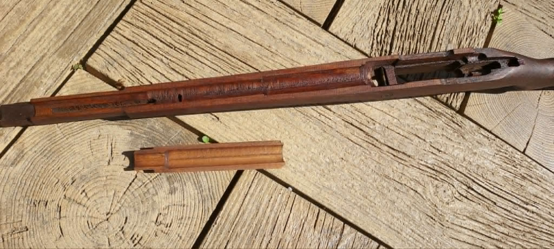 GewehrSchäft Mauser K 98 , kolben TOP Repro,in einer dunklen Farbe !!! – Bild 1