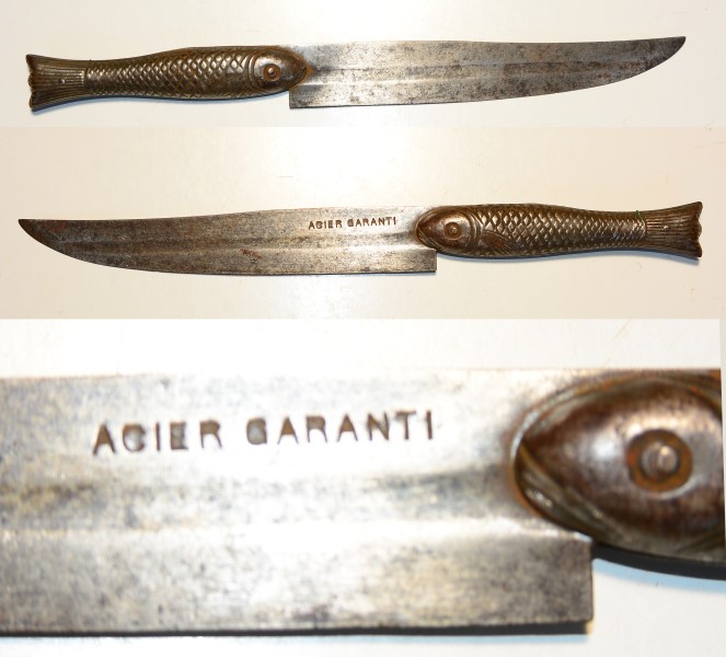 Dolch / Fischmesser 19. Jahrhundert – Bild 1