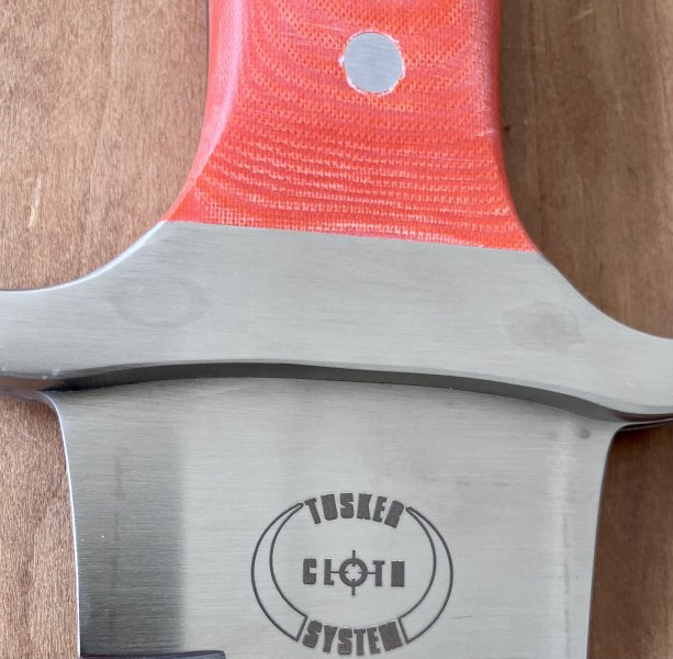 Tusker Saufänger Jagdmesser 24 cm - unbenutzt - Lederscheide – Bild 3