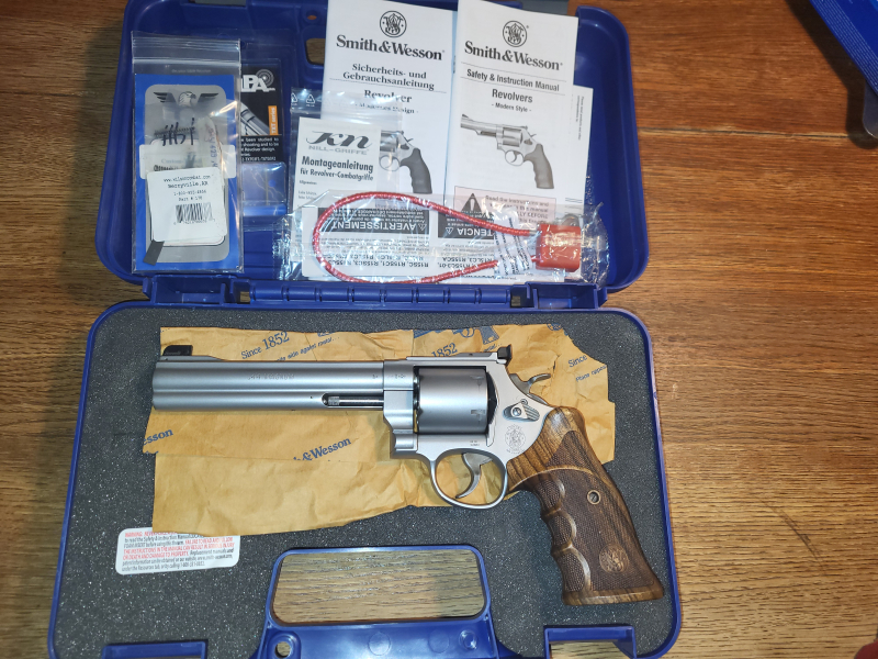 Smith & Wesson Revolver Model 629-6 Classic Champignon Match Master 6,5" Stainless .44 Mag. – Bild 3