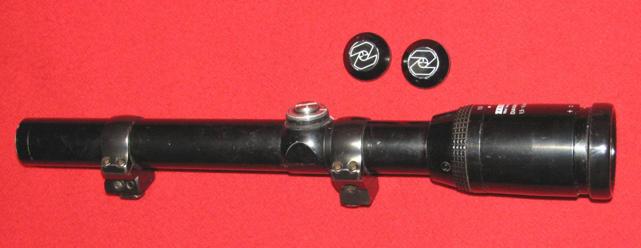 ZF / Zielfernrohr, ein ZEISS DIAVARI - C 1,5 - 4,5 x 18 mit Drückjagd - Absehen – Bild 1