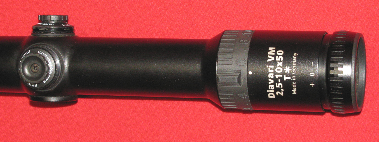 ZF / Zielfernrohr, ein ZEISS DIAVARI VM 2,5 - 10 x 50 T* mit dem Absehen Diavari – Bild 4