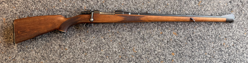 Mauser 98 Stutzen ( Burgsmüller ) schon mit 45grad sicherung / schwenkmontage – Bild 2