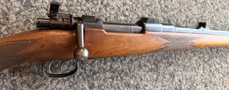 Mauser 98 Stutzen ( Burgsmüller ) schon mit 45grad sicherung / schwenkmontage – Bild 4
