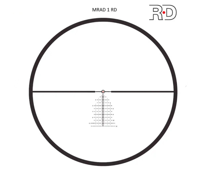 Meopta Zielfernrohr MeoPro R6 3-18x50 RD - Absehen: MRAD 1 RD – Bild 2