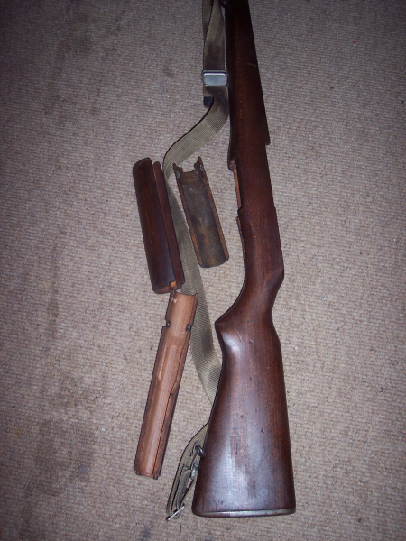 Schaft Garand kompl. (Government 1911 Springfield 1903 30/06 30-06 Teile Konvolut M16 Dachbodenfund – Bild 2