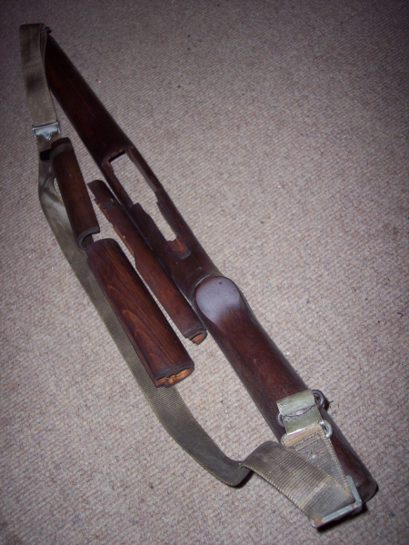 Schaft Garand kompl. (Government 1911 Springfield 1903 30/06 30-06 Teile Konvolut M16 Dachbodenfund – Bild 3