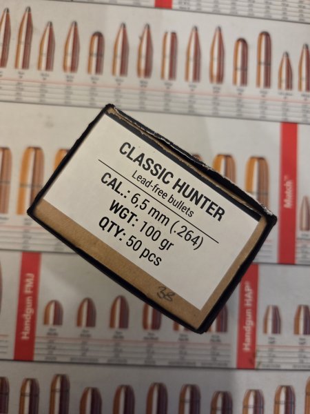 Fox Classic Hunter 6,5 (.264) Geschosse – Bild 1